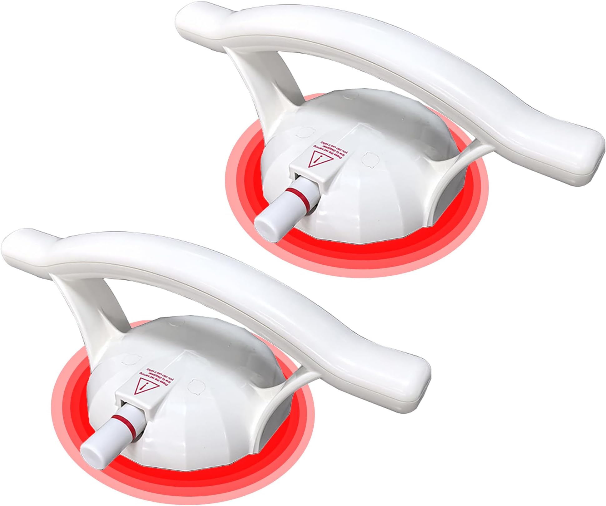 – Suction Grab Rails for Bathroom 2Pcs: Portable Suction Shower Handle with Warning Design Load 150KG/330LBS Anti-Slip Strong Vacuum Suctions Grab Bars for Elderly Pregnant Women Injuried
