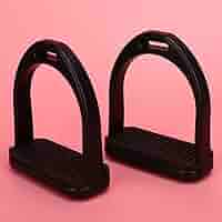Etrier équitation Compositi Étriers De Sécurité AK Baspro Pour équitation - Plastique Durable Avec Semelles Antidérapantes Equitation Cheval - 12
