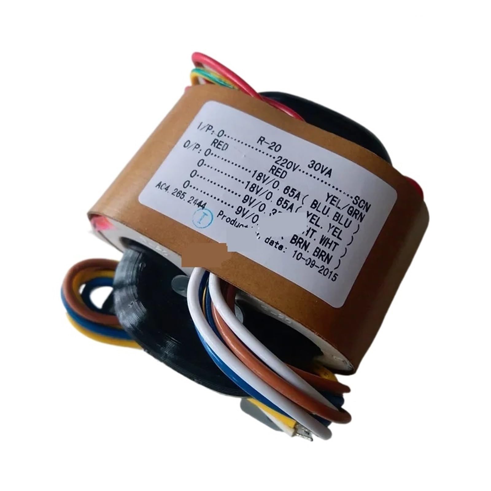 Trasformatore di potenza R-Core 20W doppia usca 12V-0-12V 15V 18V 24V