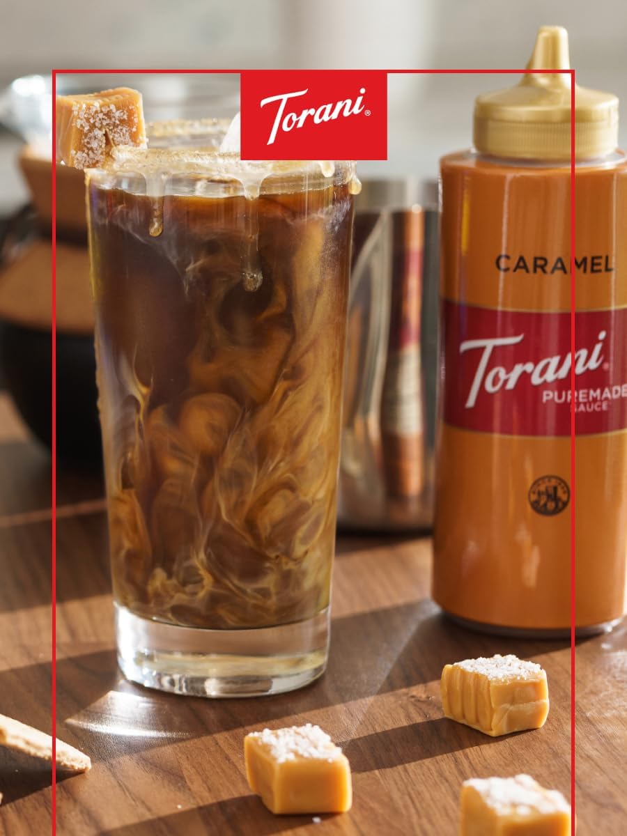 Torani クラシックキャラメル・ヘーゼルナッツ・キャラメルソース　まとめ売り Amazon | トラーニ キャラメルラバーズセット（クラシックシロップ