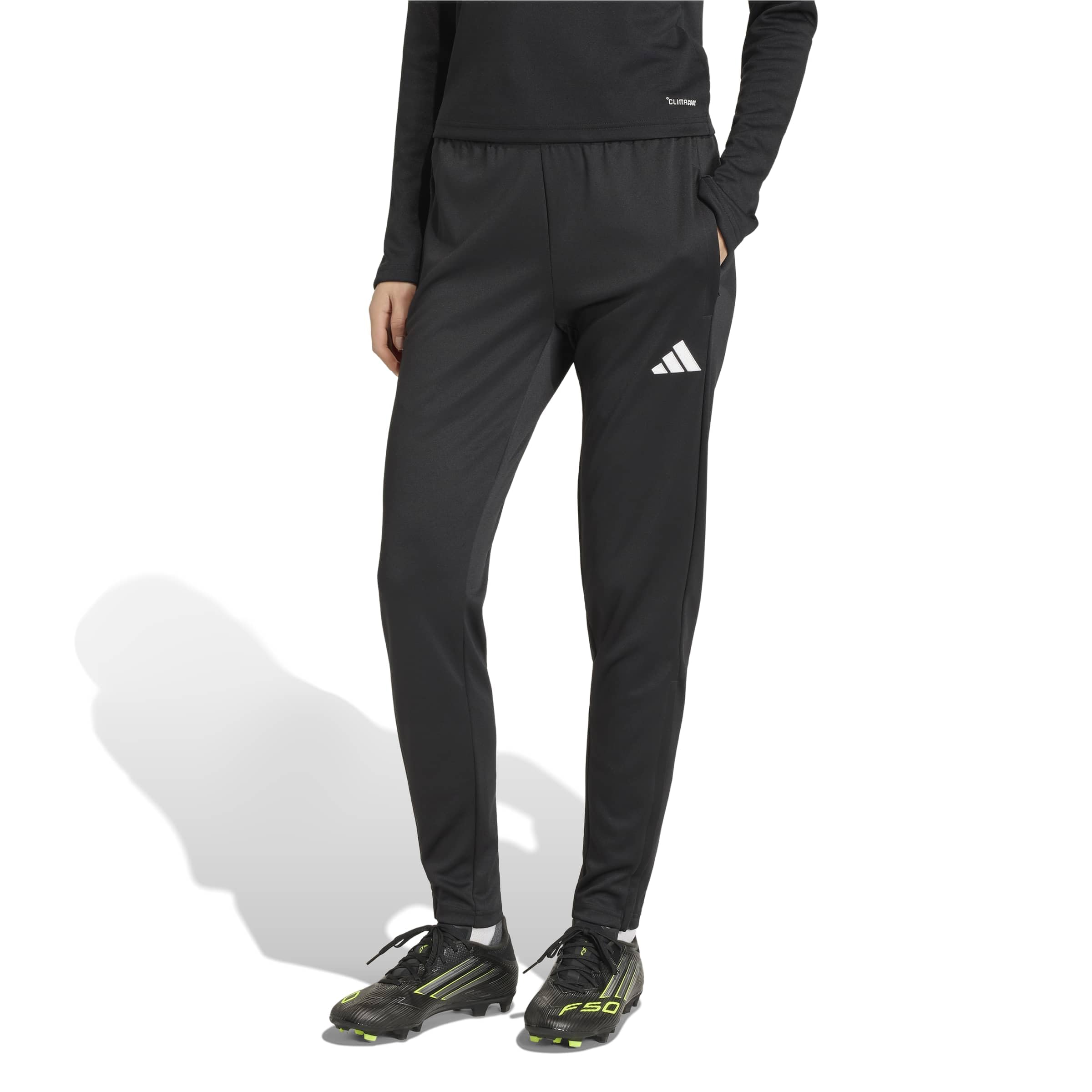 adidas Womens Entrada 26 Football Tracksuit Bottom, Black/White, Size 2Xl, Women