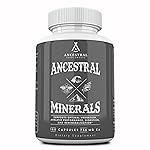 Ancestral Supplements Minerals & Electrolytes with Magnesium, Potassium, Sodium, Supports Optimal Hydration, Immune Health, Athletic Performance, Digestion, and Remineralization, 180 Capsules