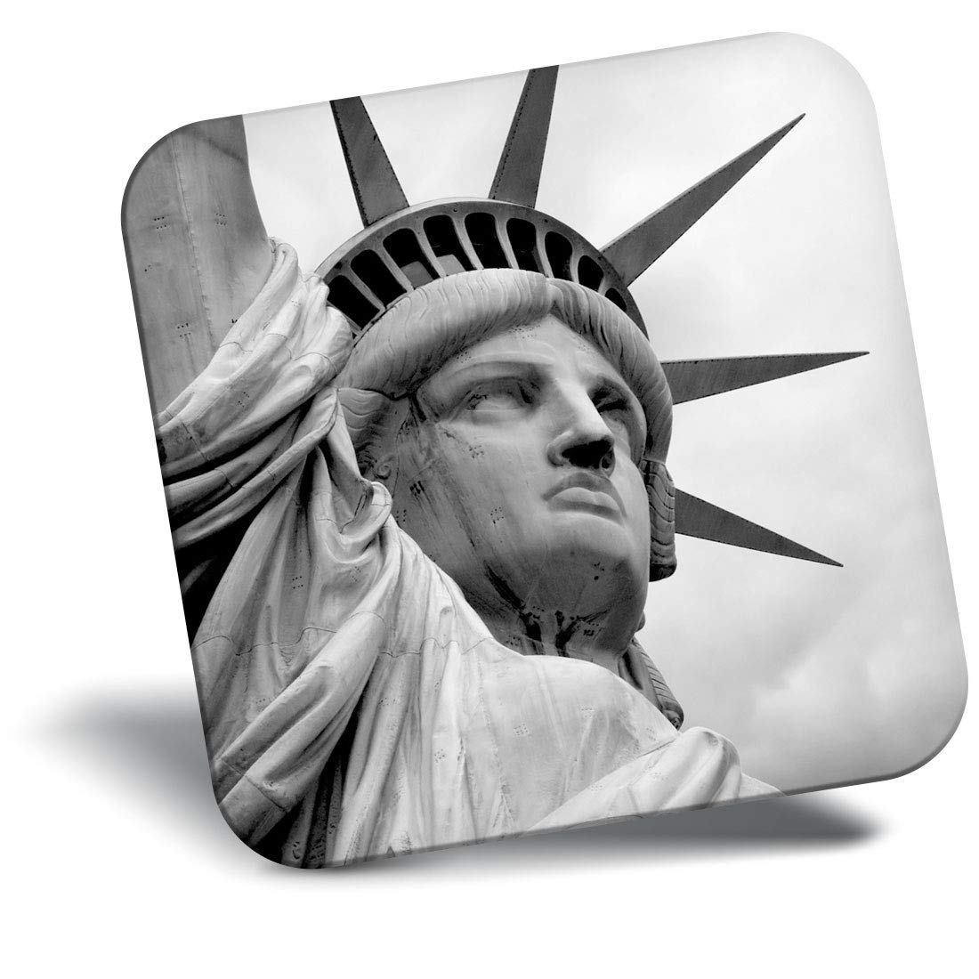 Destination Vinyl Ltd Fridge Magnet - New York Statue Of Liberty Head 12197