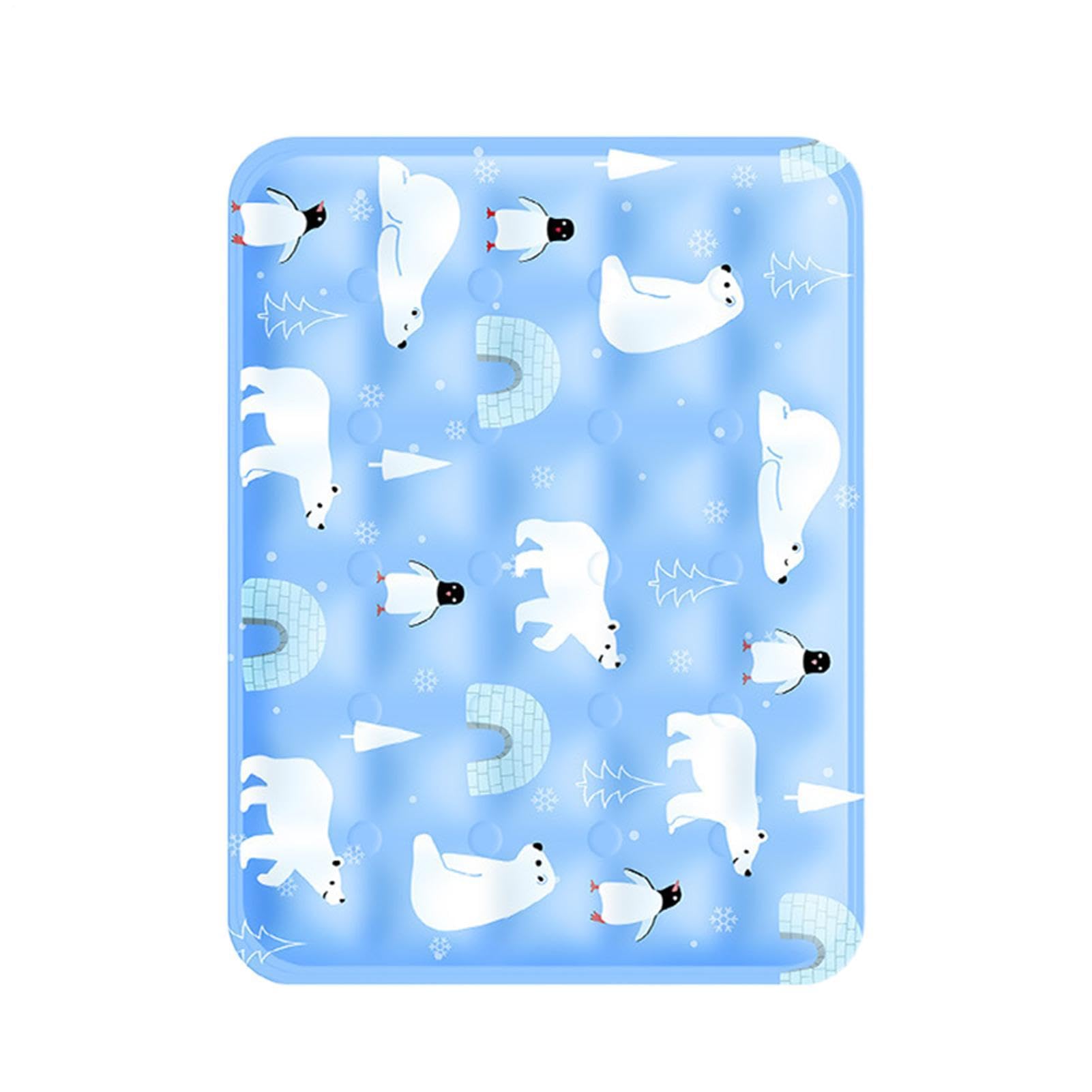 Tappetino rinfrescante per animali domestici | Tappetino rinfrescante in gel per tutti gli animali domestici | Tappetino fresco per cuccioli | Tappetino rinfrescante per cuccioli | Sul pavimento della