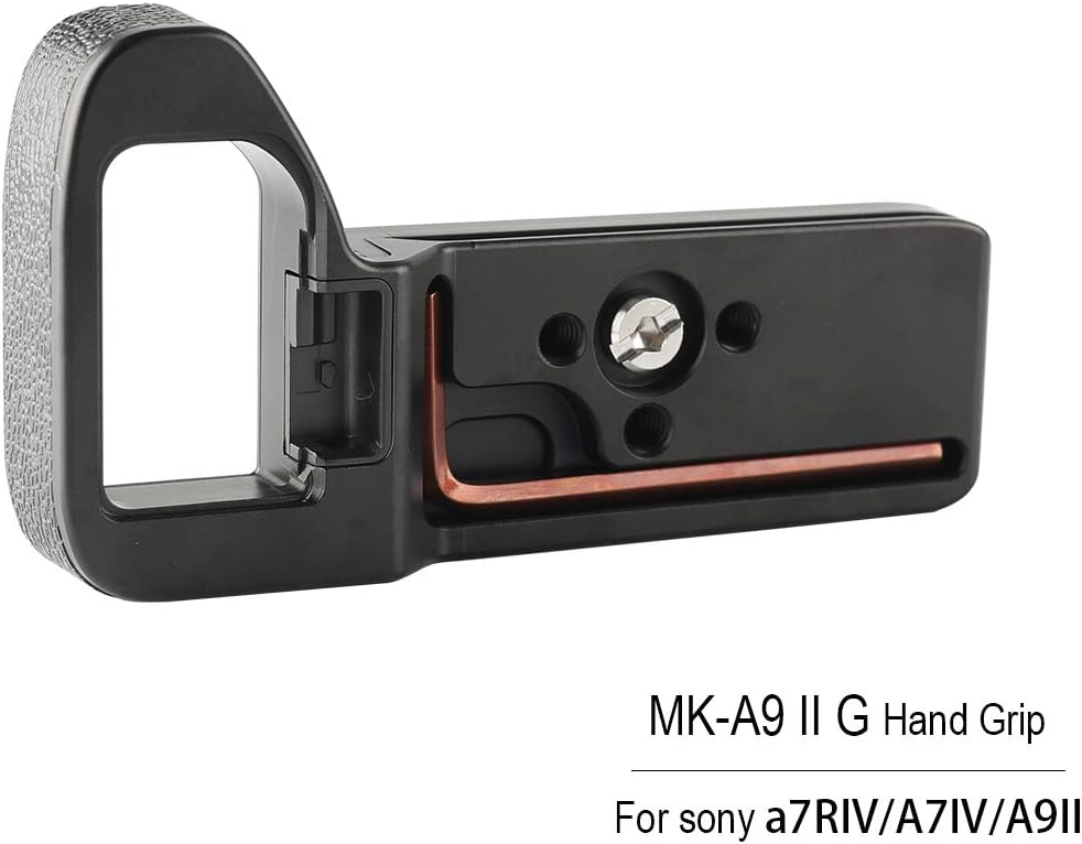 Lіmіtеd Dіѕсоunt Meike MK-A9IIG Metal Hand Grip Quick Release Plate L Bracket for Sony A7R IV / A7 IV / A9II Cameras Bеѕt Cуbеr Mоndау 🔥 Meike MK-A9IIG Metal Hand Grip Quick Release Plate L Bracket for Sony A7R IV / A7 IV / A9II Cameras