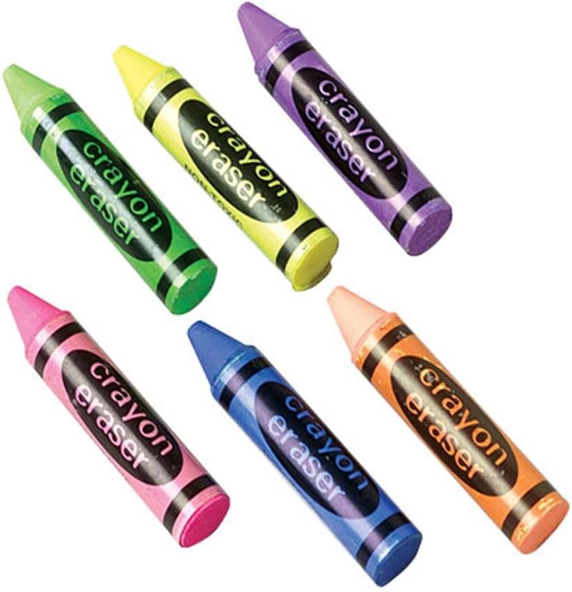 Crayon Shaped Eraser