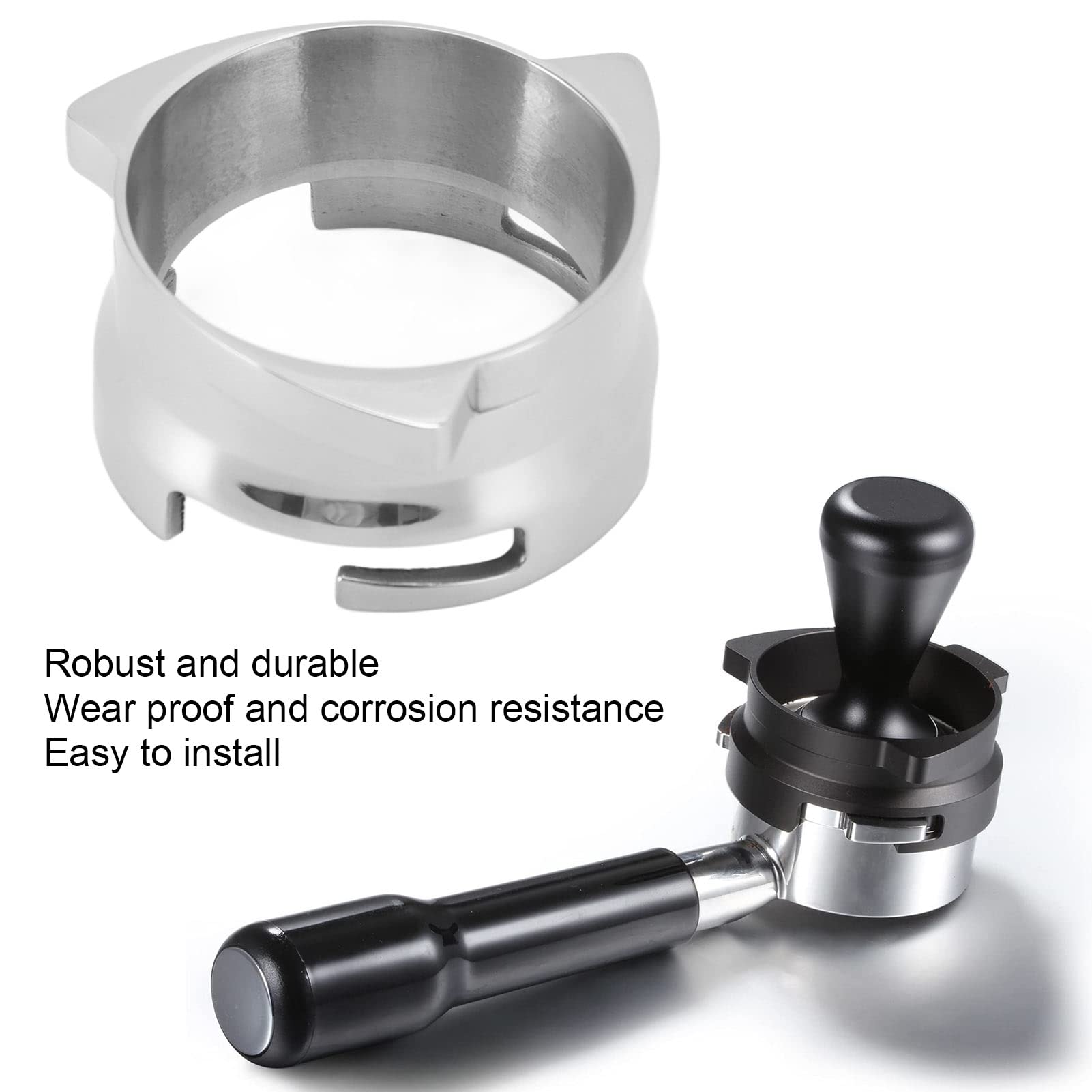 Imbuto Portafiltro Imbuto Dosatore Caff&egrave; Espresso XUNADA - 54 Mm Acciaio Inox Per Breville E Sage Macchina Caff&egrave; Espresso