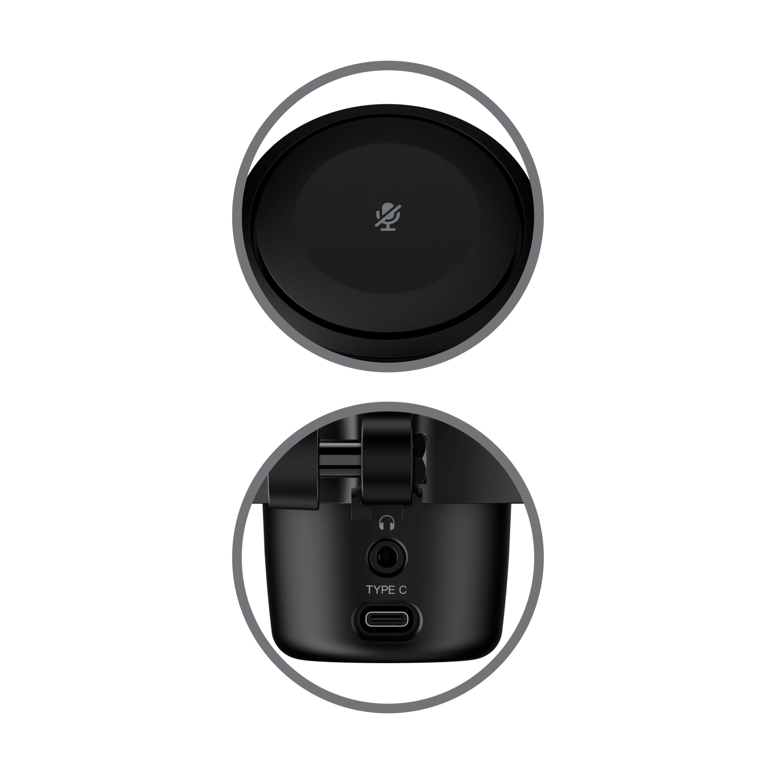 HyperX DuoCast - USB-Kondensatormikrofon - RGB-Beleuchtung, Integrierter Pop-Filter, Flache Mikrofonspinne, Verstärkungssteuerung, PC/PS5/PS4/Mac-kompatibel, Schwarz