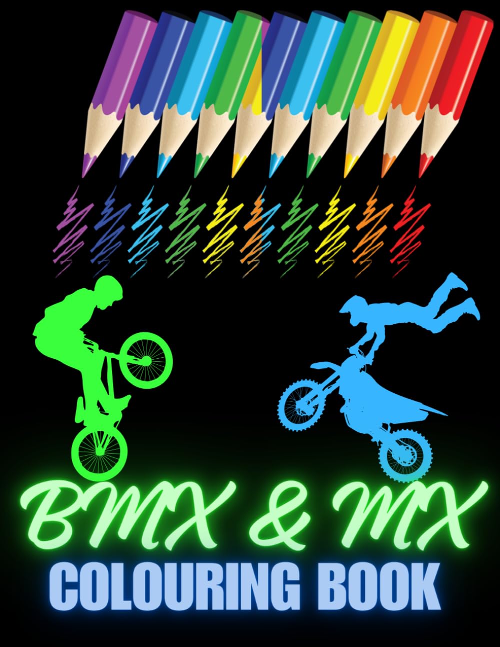 BMX & MX Colouring book