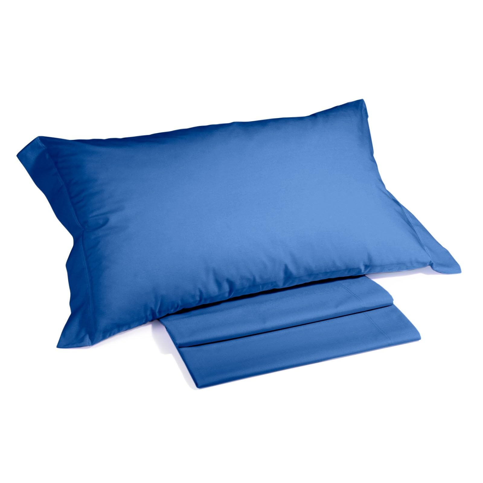 Caleffi - Completo Letto Matrimoniale con Lenzuola Matrimoniali Cotone 100% 240x285, Lenzuolo con Angoli Matrimoniale Coprimaterasso Sotto 180x200 per Materasso Alto 28cm, 2 Federe Cuscino Letto 50x80