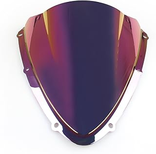 Artudatech Motorrad Windschutzscheiben Windschutz Windabweiser Windschild Doppelblase Luftstrom des Motorrad für S-U-Z-U-...