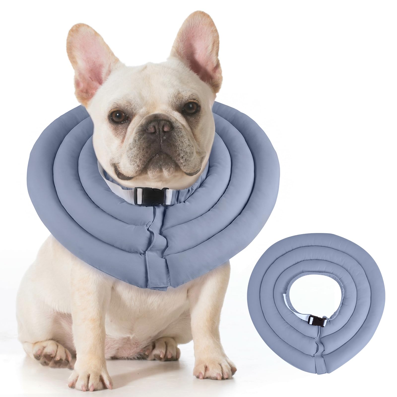 Soft Recovery Collar for Short & Medium Snouted Dogs, Cone Alternative