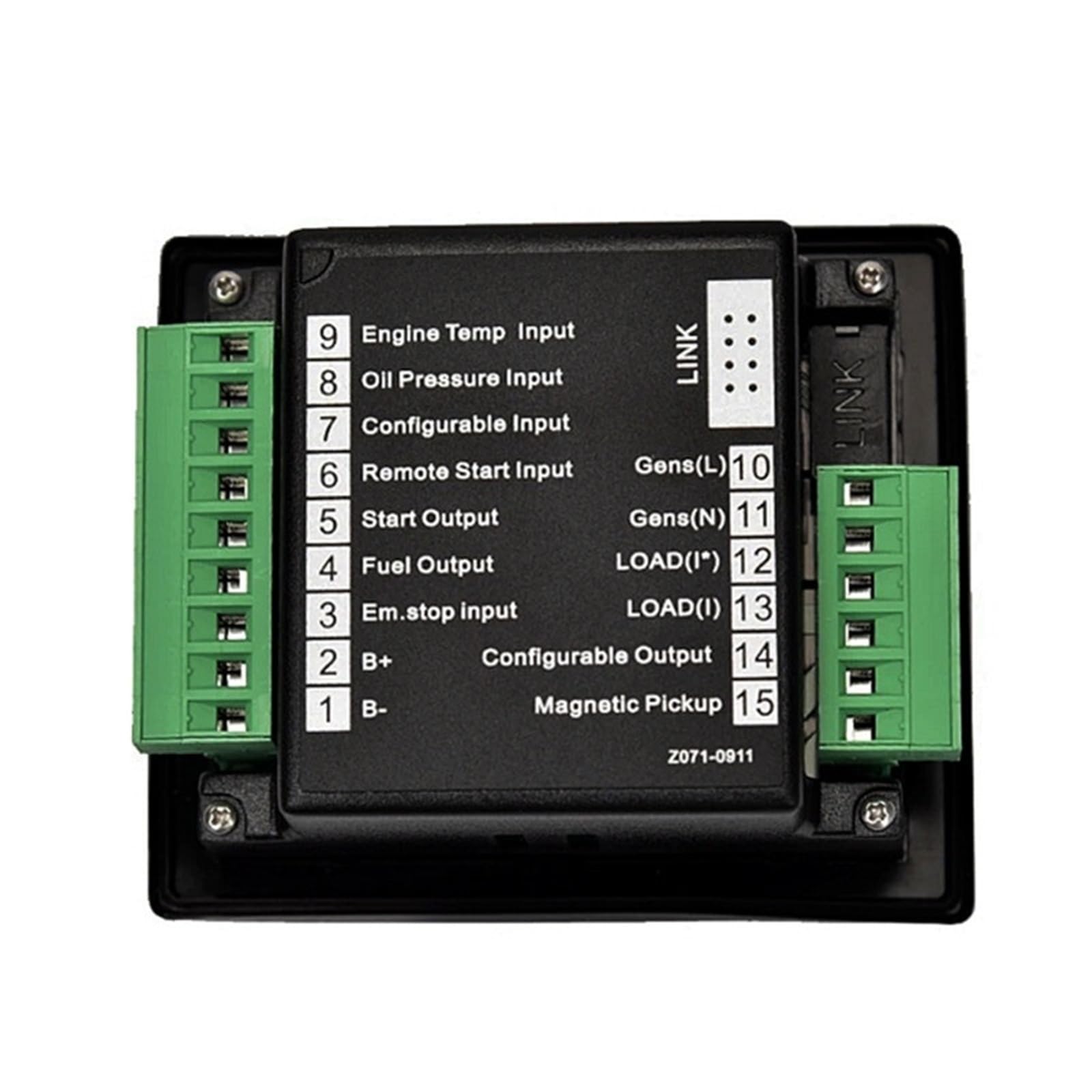 Jdilfunu Hgm1780 Controller Panel Genset Electric Auto Start Control Module 1Pcs