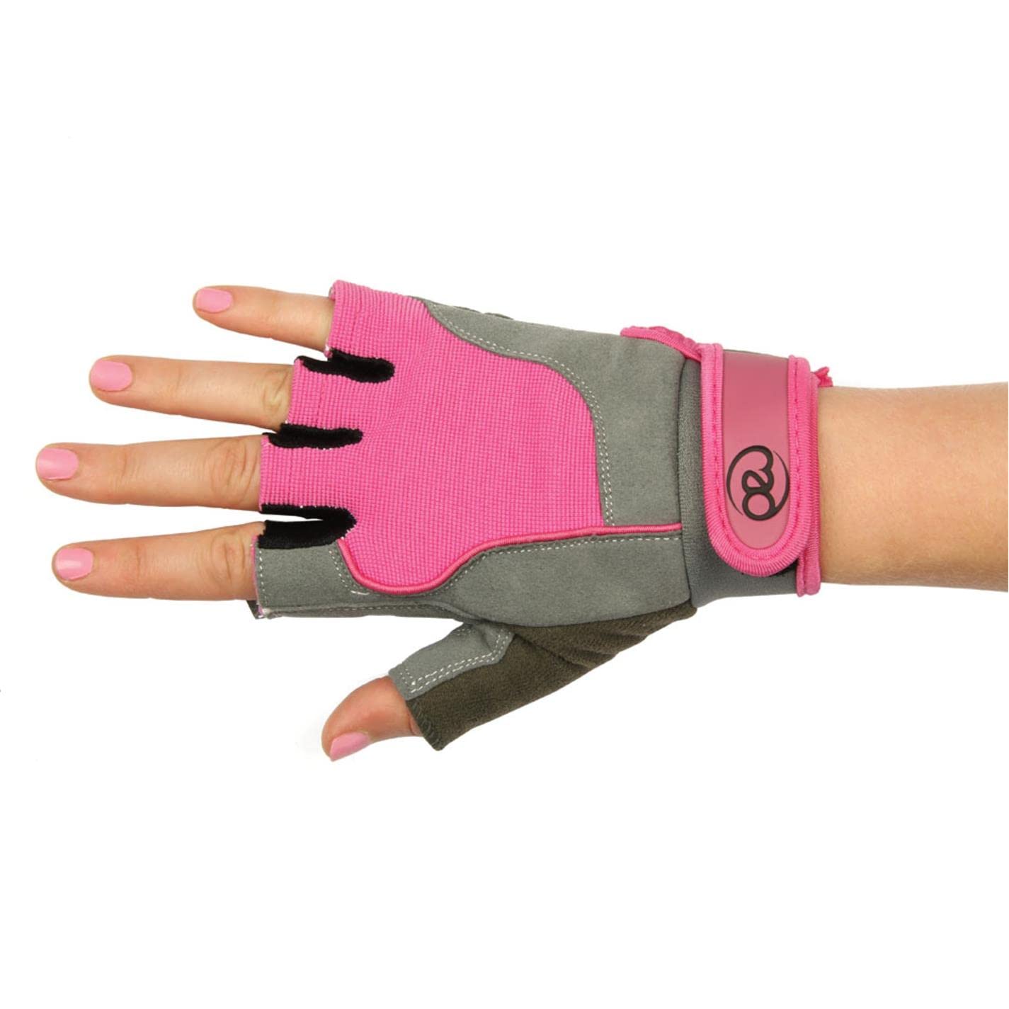 Fitness Mad Unisex's Womens Cross Training Fitness Gloves, Pink, Small