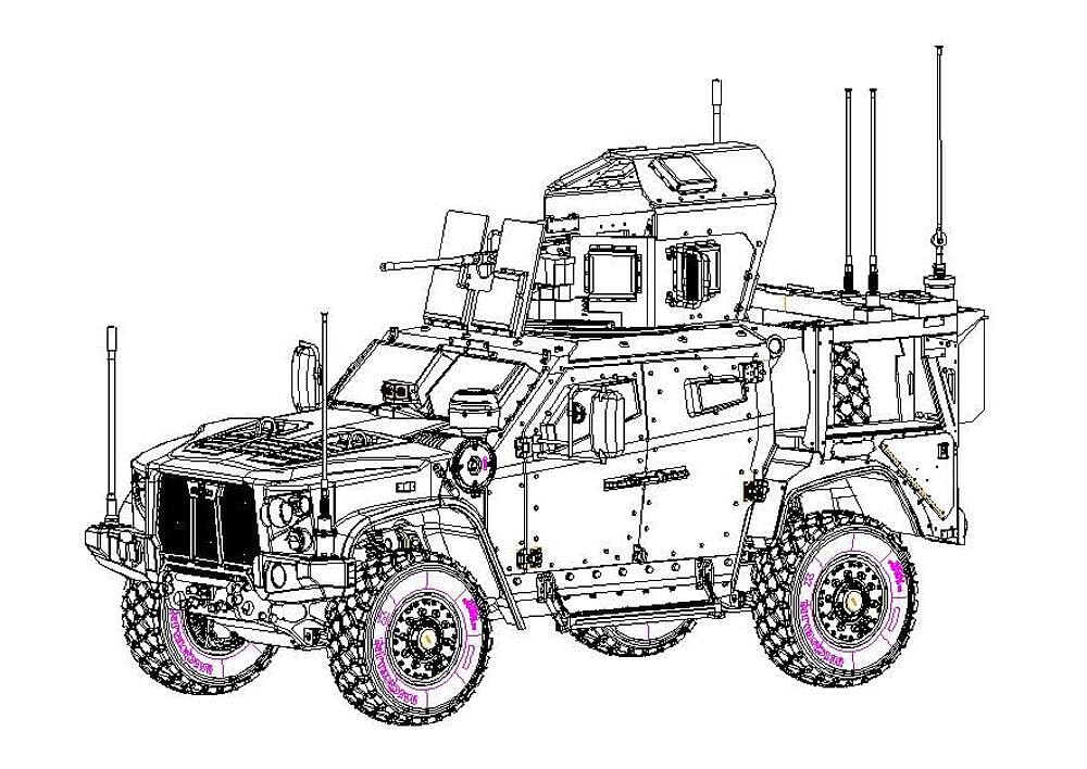 Merit International/I love Ki 363536-1/35 M1278 JLTV-GP - Maßstab 1:35