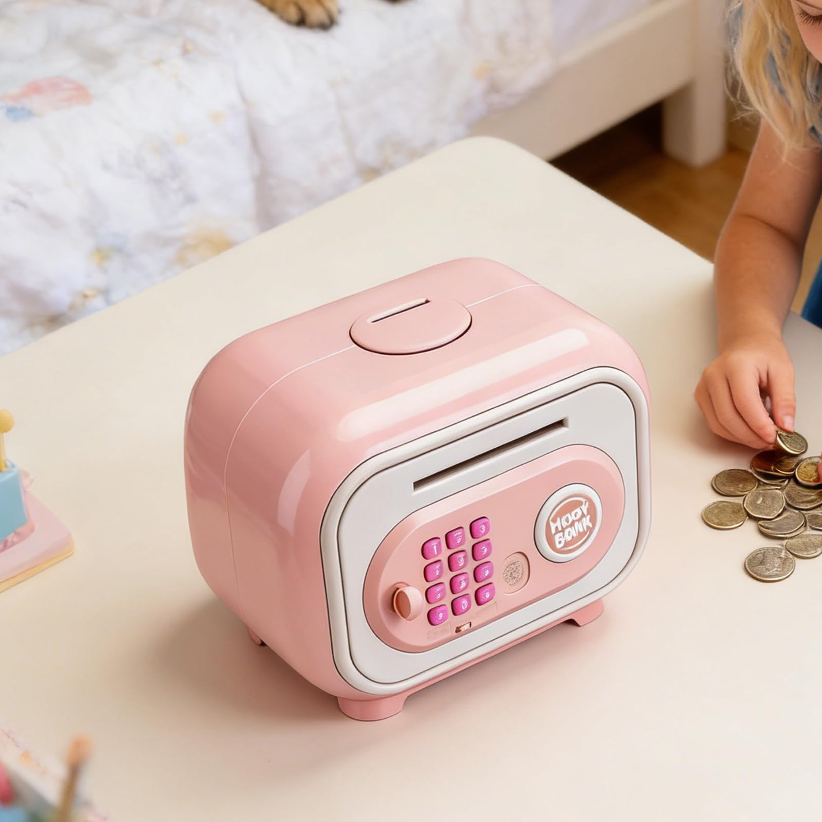 Banque Électronique ATM avec Distributeur de Pièces et Billets