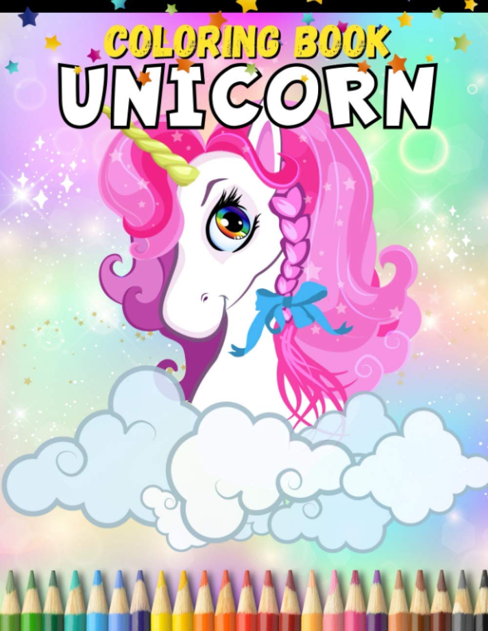 Unicorn Coloring Book: Cute Unicorn Coloring Pages for Kids Ages 4-8 | Fairy Dust (Unicorn Coloring Books)