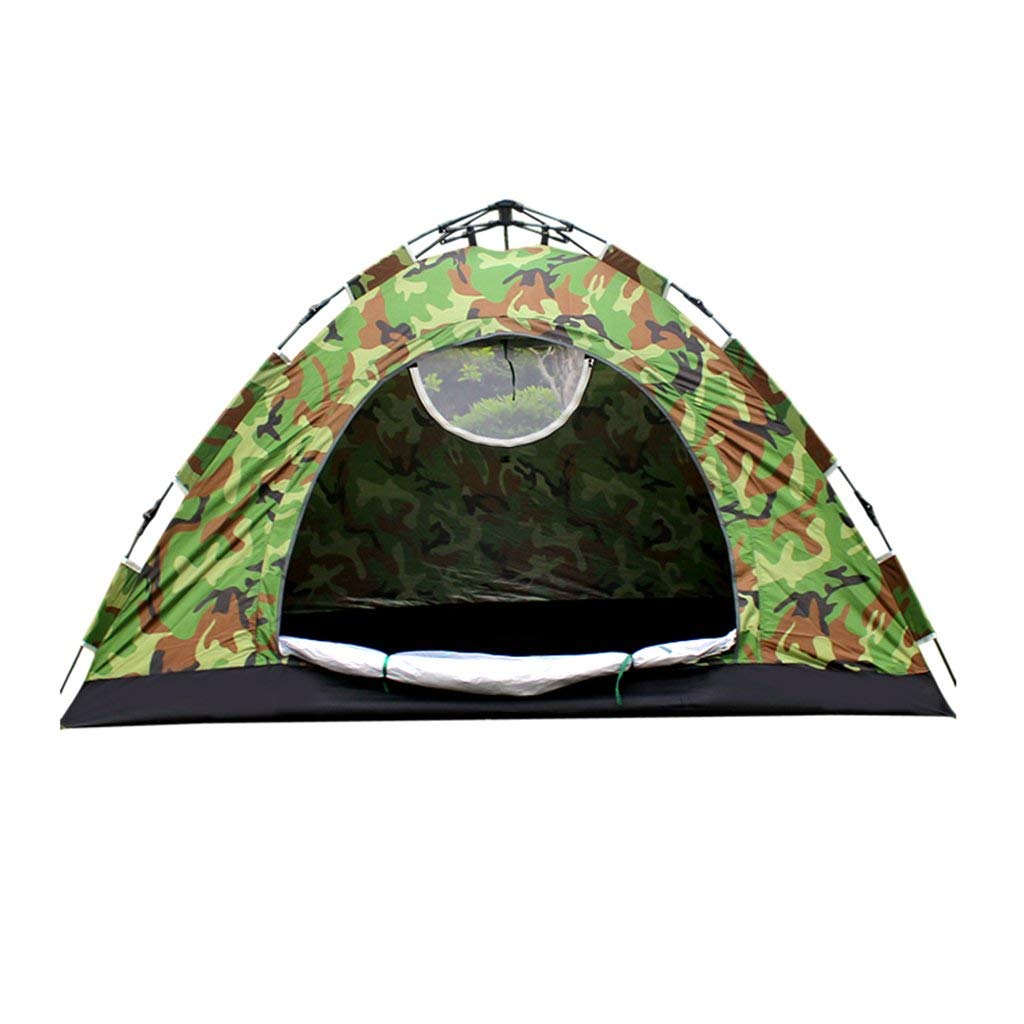 Tente automatique de camping 1-2 personnes camouflage pour extérieur