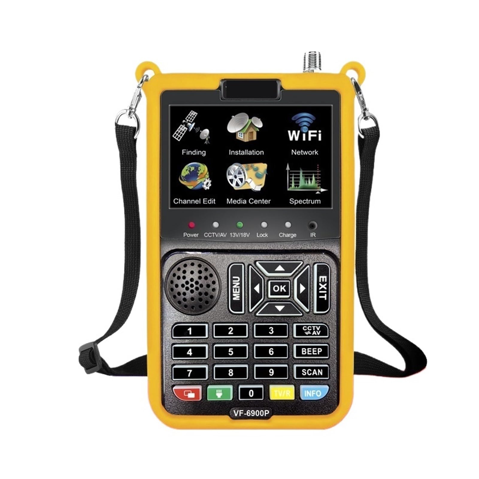 Wyszukiwarka satelitarna VF-6900PRO HD Wyszukiwarka gwiazd Wyszukiwarka gwiazd Skarb inżynierii DVB-S/S2(VF-6900PRO)