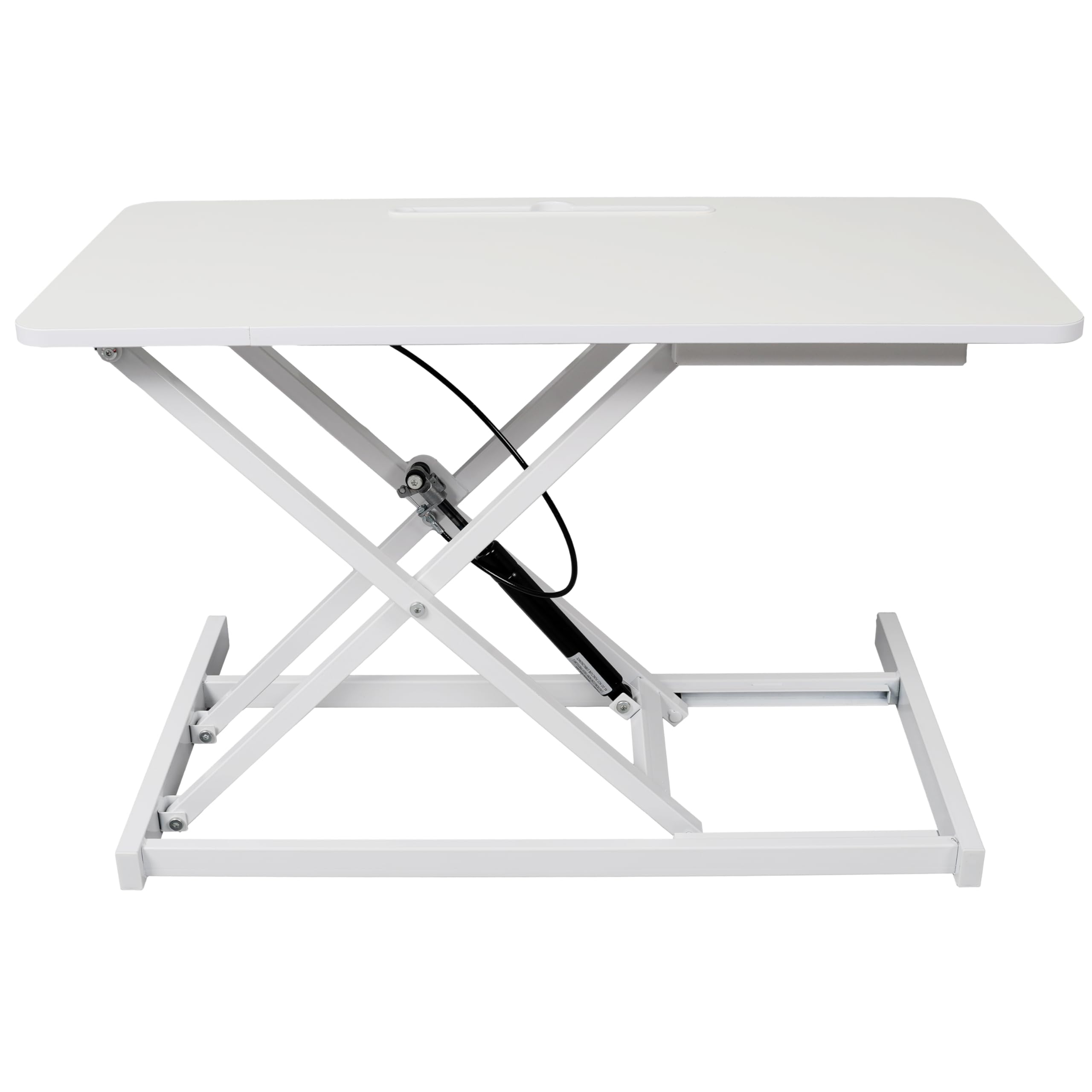 Standing Desk Converter 31 Inch Sit to Stand Desk with Wide Keyboard Tray Height Adjustable Stand Up Desk — view 4