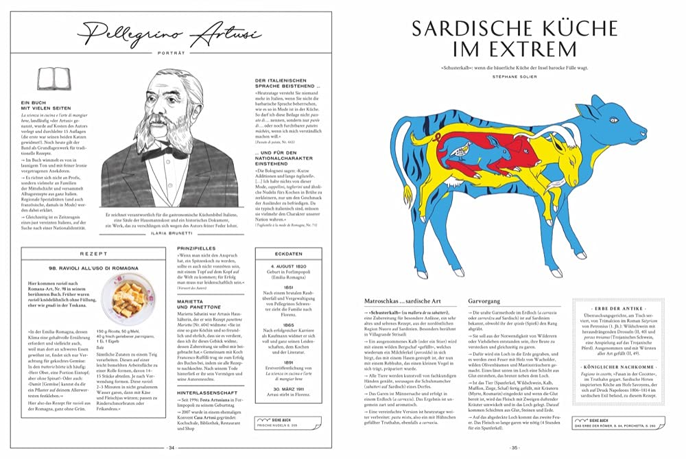 Kochbuch Italien – Die Gourmet-Bibel Italien: Das Standardwerk der italienischen Küche. Gesammeltes Gourmetwissen: Italienisch kochen mithilfe 1.272 Produktporträts, 265 Rezepten, 1.000 Abbildungen.