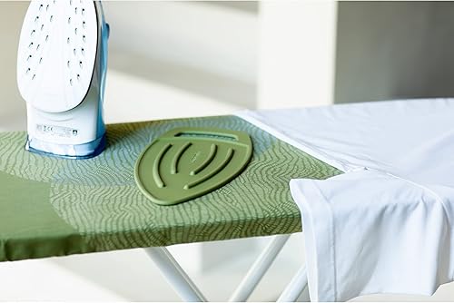 Miniatura 3 de Brabantia Almohadilla de silicona resistente al calor para plancha de vapor (verde tranquilo) soporte protector para plancha caliente, protector de