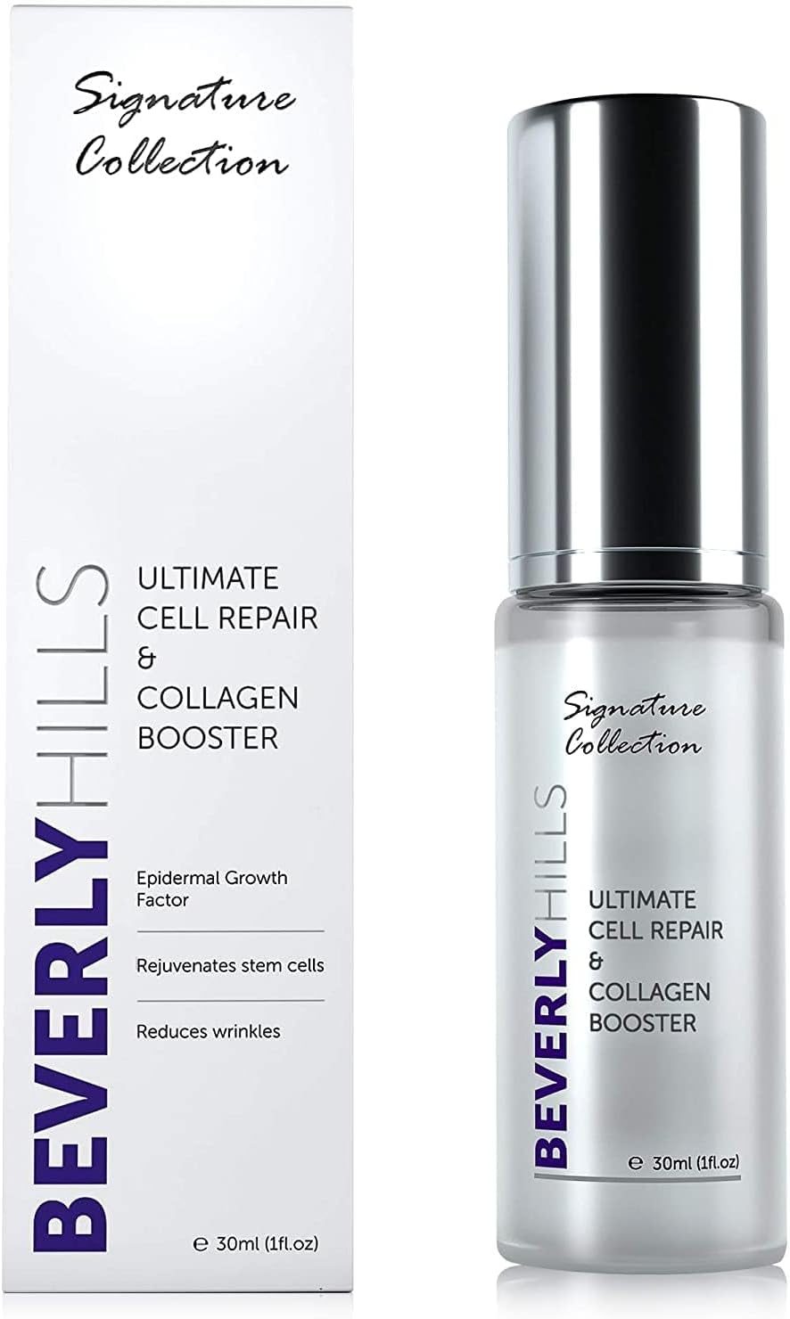 MD3 Ultimate Cell Repair and Collagen Boosting Serum | 30ml | High Strength | for Wrinkle Free, Hydrated and Smooth Skin and Face | Natural Face Serum | Professional Range | for Men and Women