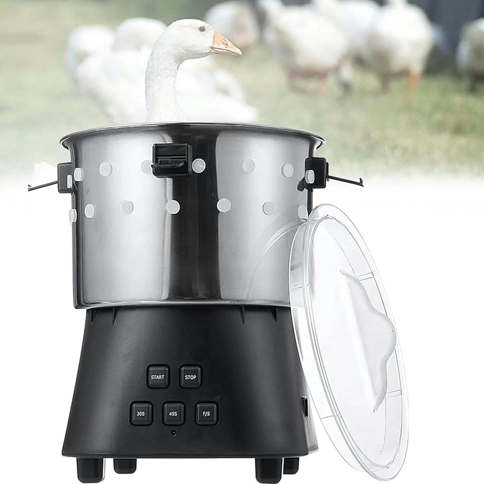 UWYTGF Automatic Corral Bird Displacement Machine,Bird Remover,Farm Accessories,Fast Feathers for Poultry