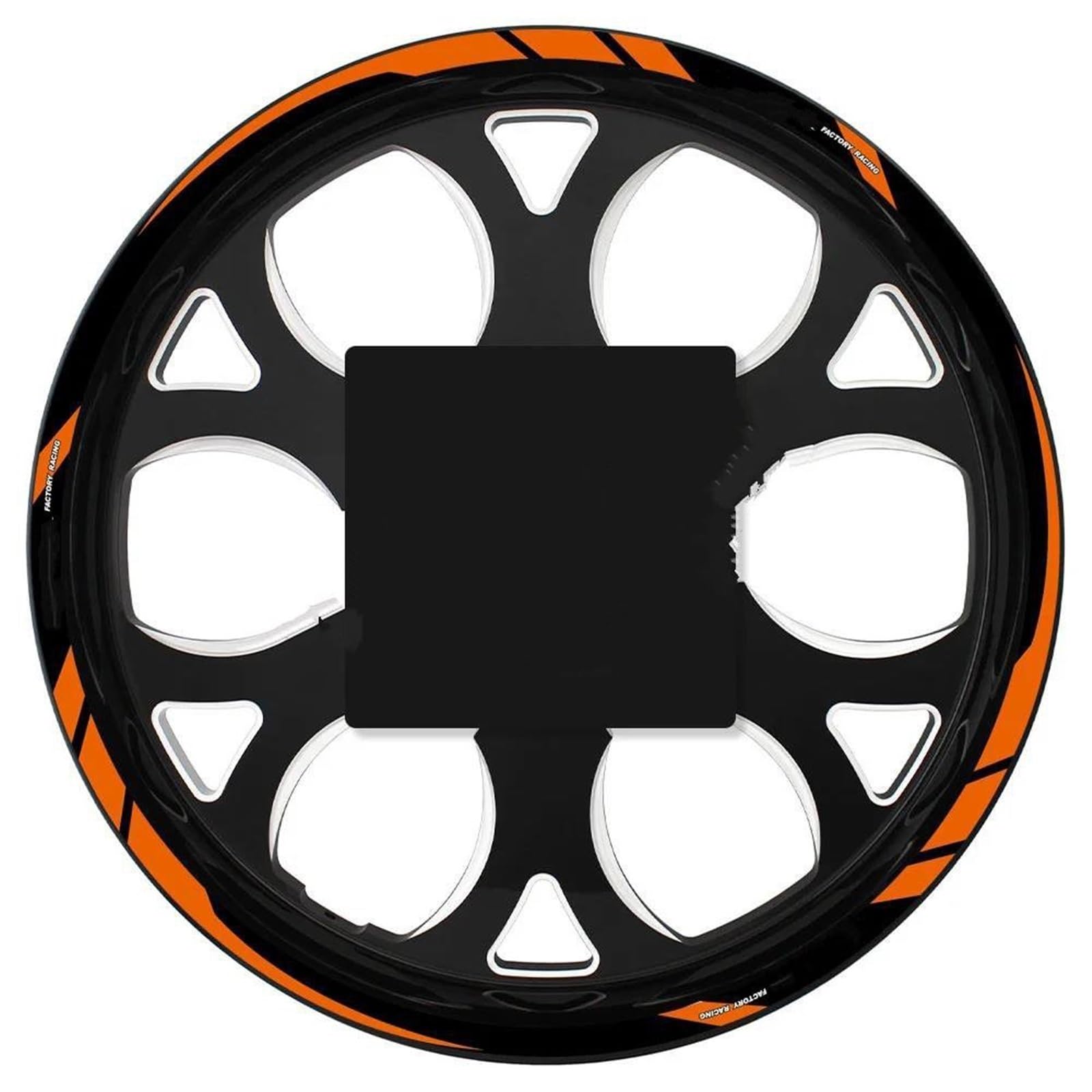 Motorcycle Reflective Wheel Stripe Sticker Set Waterproof Rim Decals for CBR 650R 600 RR 1000RR 650F 500R