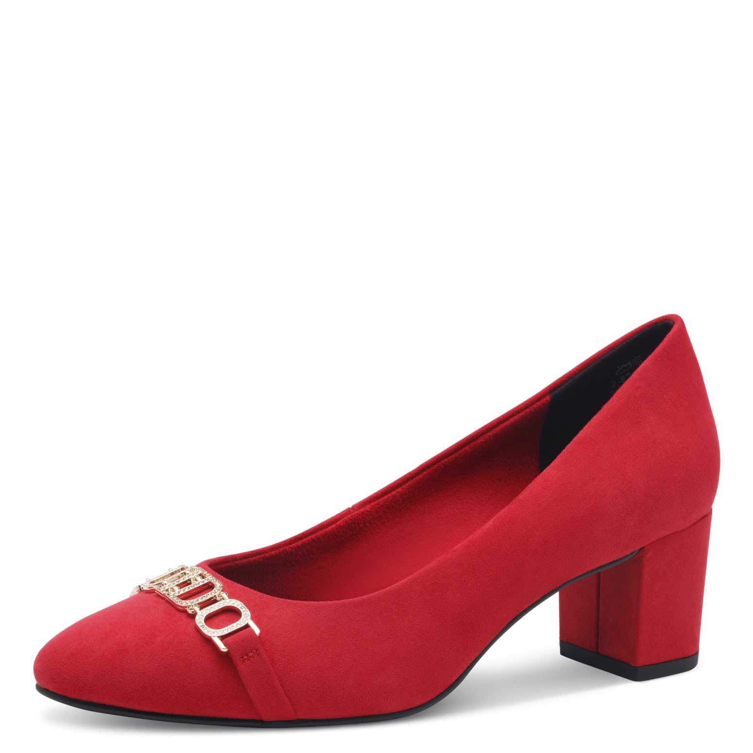 MARCO TOZZI by Guido Maria Kretschmer Women's Pointed Elegant Pumps, red, 7 UK