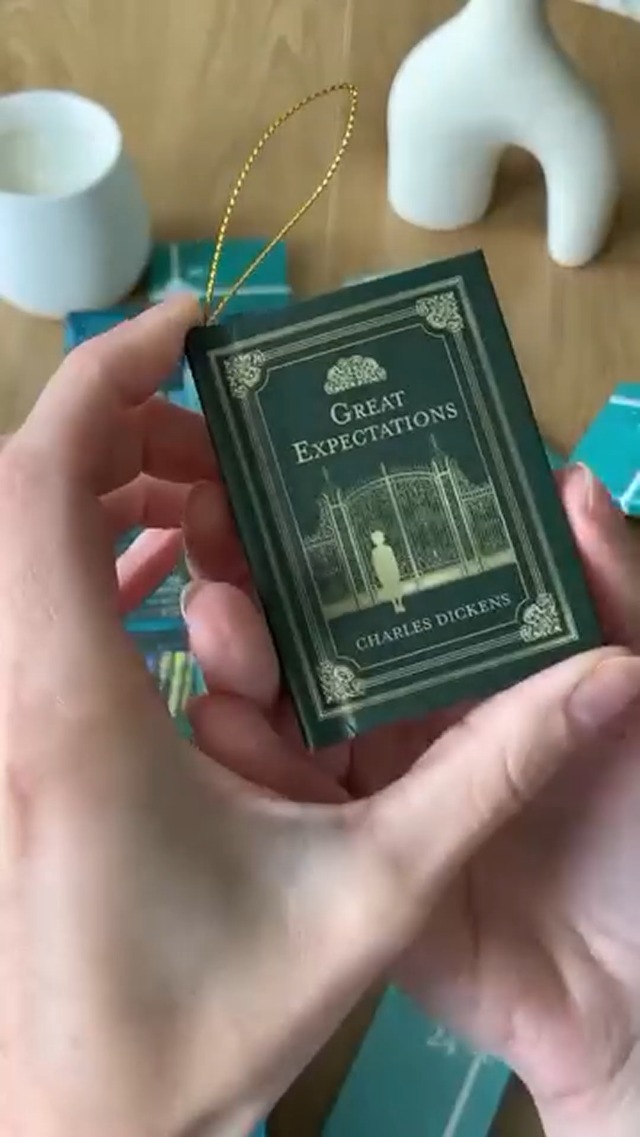 Calendrier De L'Avent 2025 - 24 Mini Livres Décoratifs, Cadeau Littéraire Pour Amoureux Des Livres, Déco De Noël