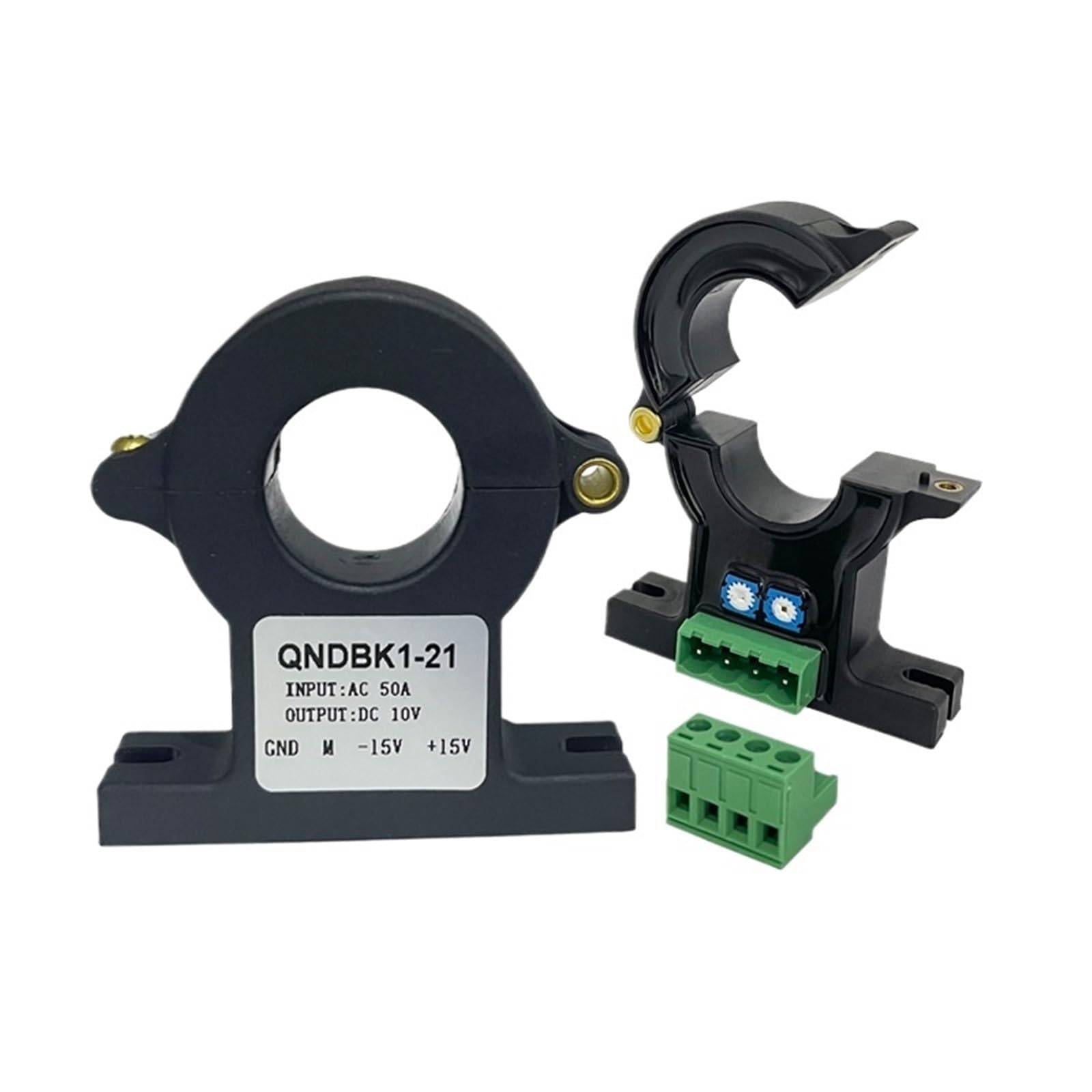 Sensor de corriente efecto Hall QNDBK1-21 con salida DC 10V estable 3