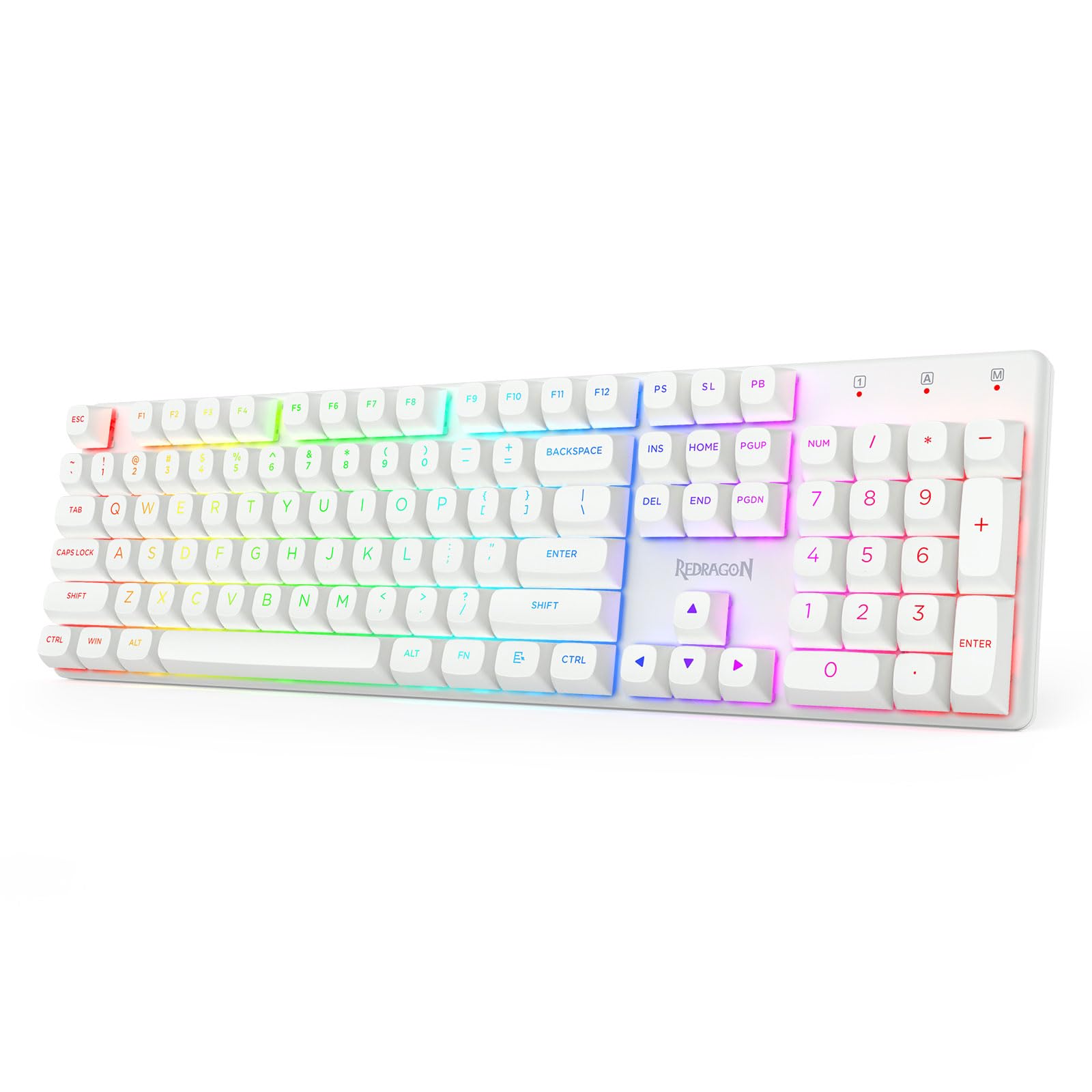 Amazon | Redragon K710 無線 ゲーミングキーボード 青軸 テンキー付き