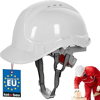 KOTARBAU® Protective Helmet Construction Helmet Adjustable White
