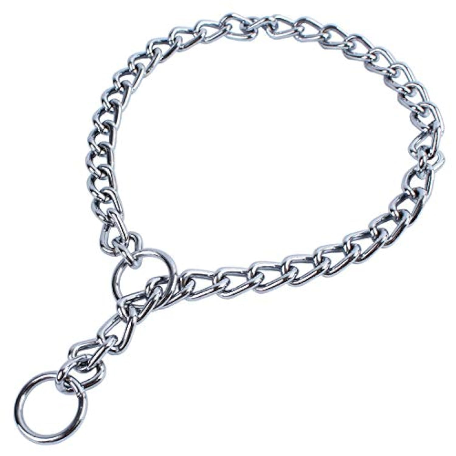 See full amazon price history chart for Patch & Marshall Chrome Plated Training Choke Chain Collars for Dogs (Grind 8) - L :24 Inch Collar /2cm Thick with 2 Metal End Circles for Dog Tags Patch & Marshall Chrome Plated Training Choke Chain Collars for Dogs (Grind 8) - L :24 Inch Collar /2cm Thick with 2 Metal End Circles for Dog Tags (B08NHGKC4F) Amazon Price History, Amazon Price Tracker