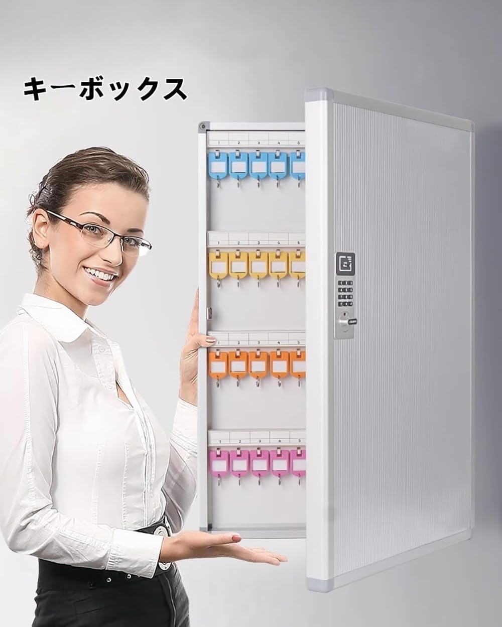 Amazon.co.jp: Apaeoflキーボックス 壁掛け 暗証番号/センサー