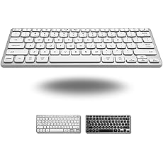 Macally Backlit Bluetooth Keyboard | Compatible With Apple MacBook Pro/Air, iMac, Mac Pro/Mini | Small Wireless for Mac