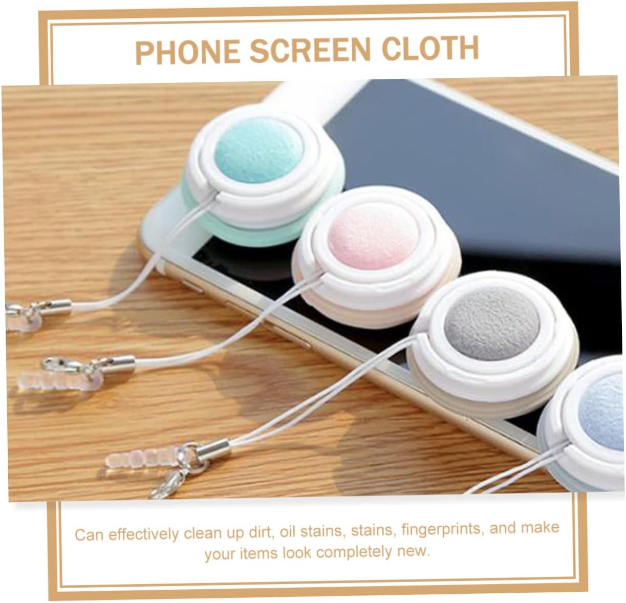 Beavorty 15pcs Glasses Cleaning Lens Wiper Screen Eye Glasses Lens Cleaning Cloth Delicate Surface Cleaner