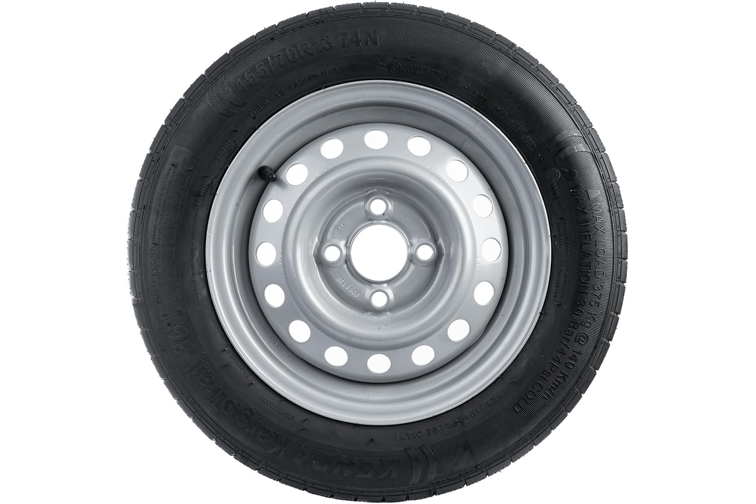 Koło do przyczepki OPONA KENDA 155/70 R13 74N FELGA STARCO 4Jx13"H2 4x115 ET:0