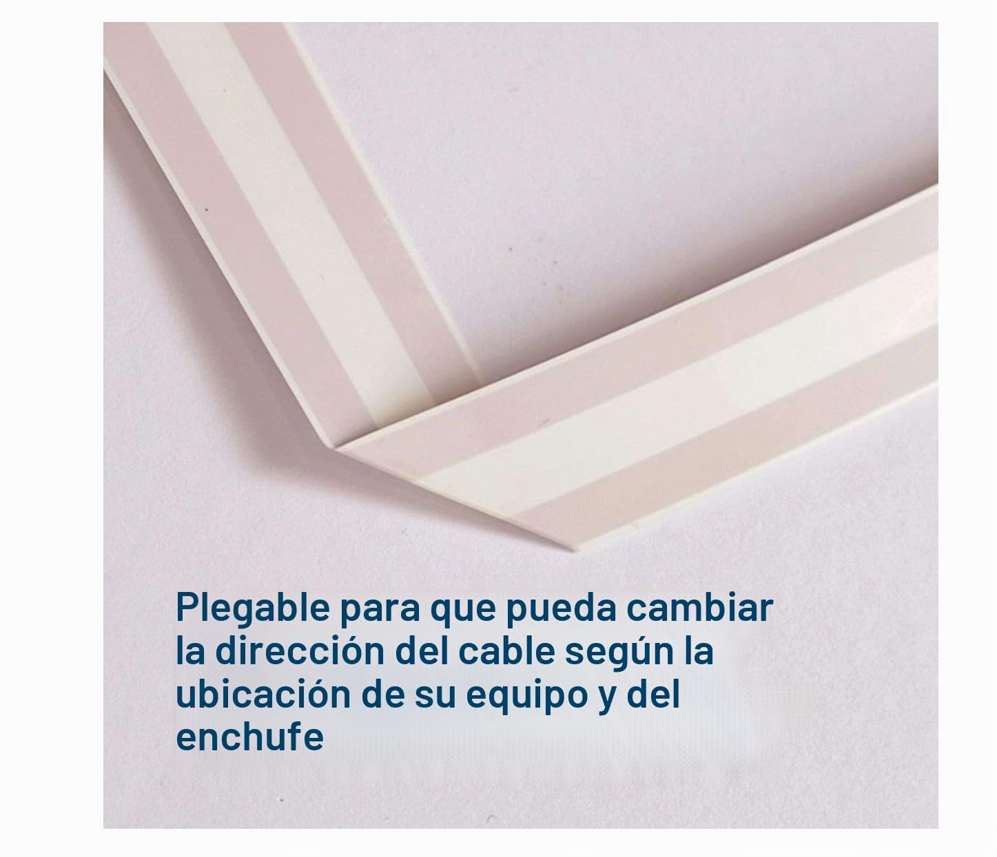 Cable eléctrico ultra plano invisible de 3M 230V/16A – 3 LÍNEAS - PACK DE ILUMINACIÓN desaparece bajo pintura, papel pintado, azulejos… Fin de las canaletas para cables