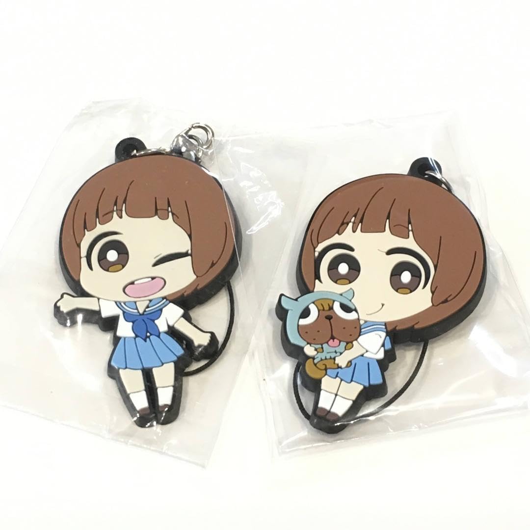 キルラキル　満艦飾マコ　ラバスト　ラバーストラップ　16点セット 未使用品】一番くじ キルラキル H賞 ラバーストラップ 満艦飾