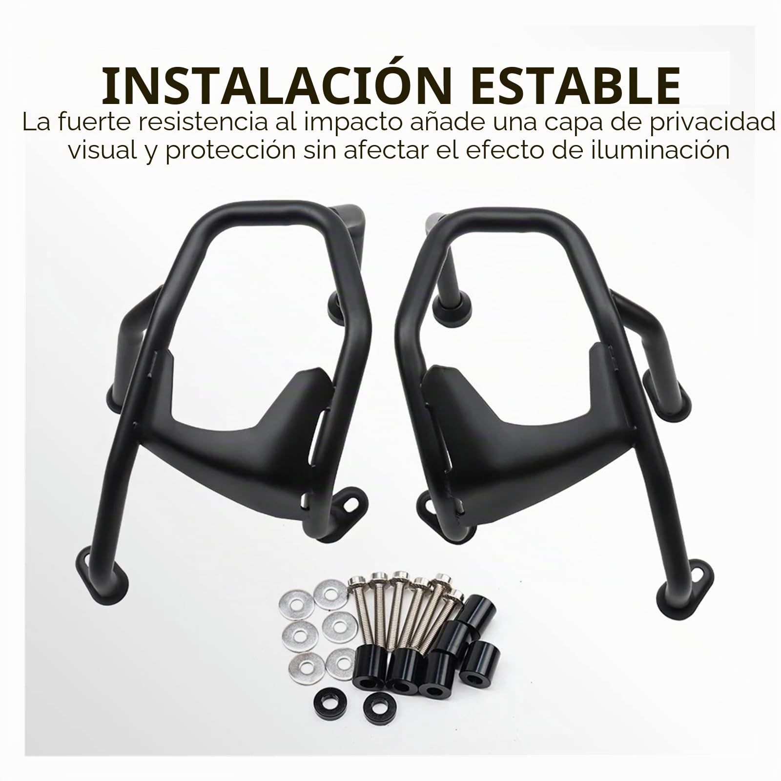 Motor Parachoques para BMW para R1300RT R 1300 RT 2025-2026 Marco De Motocicleta Parachoques Carenado Protector Anticolisión Acero Inoxidable 304(Black)