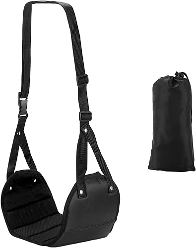 LiFiYiRc - Reposapiés para avión, cómoda hamaca para pies y piernas, artículos esenciales para viajes en avión, esenciales para vuelos largos,