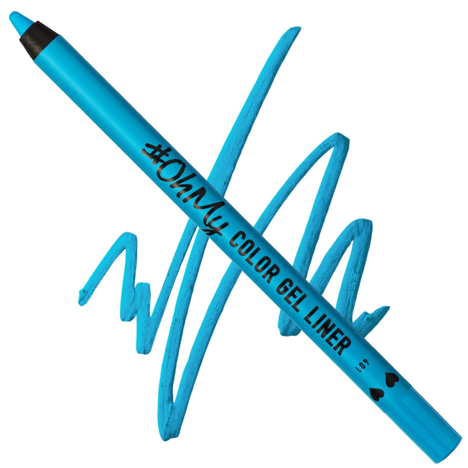 Lamel- 401 Oh My Color Gel Eyeliner - Blue, Creamy Texture, Hypoallergenic & Super Long Lasting Eyeliner, Glides Effortlessly, Vibrant Shades, Cruelty-Free Eyeliner Waterproof Pencil - 1.4gm-image-32