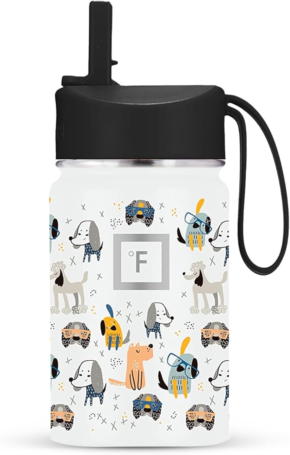 IRON °FLASK Kids Water Bottle – Straw Lid, 20 Name Stickers, Vacuum Insulated Stainless Steel, Double Walled Tumbler Travel Cup, Thermos Mug – Puppy Land, 10 Oz IRON °FLASK Kids Water Bottle – Straw Lid, 20 Name Stickers, Vacuum Insulated Stainless Steel, Double Walled Tumbler Travel Cup, Thermos Mug – Puppy Land, 10 Oz