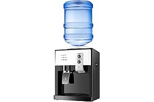 PIOJNYEN Mini Dispensador de Agua Fría y Caliente