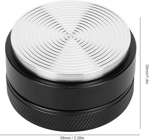 Miniatura 7 de Fydun Less Steel Coffee Dispenser With NoN Slip Threaded Base Coffee Accessories Wide Range Of Uses (58mm Black threaded bottom)