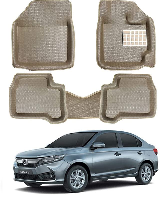 Dlotoy EVA-Plastic 5D Floor Mats/Foot Mats Compatible with Mahindra Alturas G