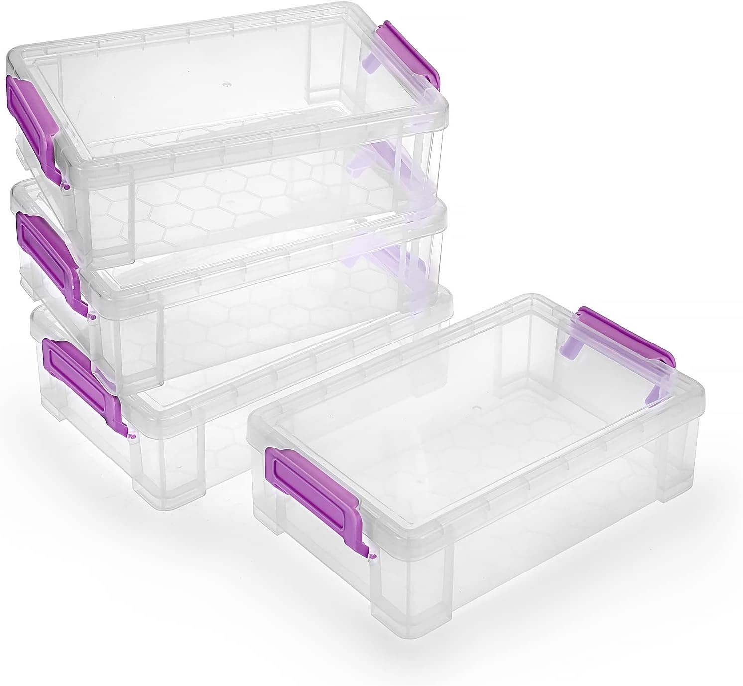 Amazon.com: BTSKY Set of 6 Large Capacity Pencil Box, Office Supplies ...