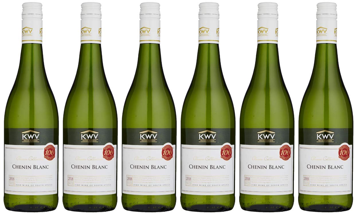 KWV Classic Chenin Blanc White Wine, 75 cl, Case of 6